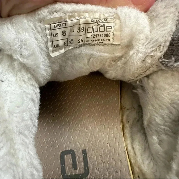 Hey Dude Britt shoes in charcoal size 8 - Picture 6 of 6